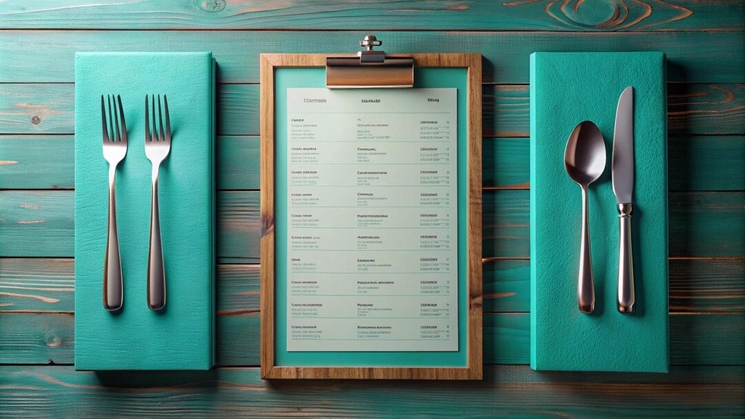 طراحی منو دیجیتال